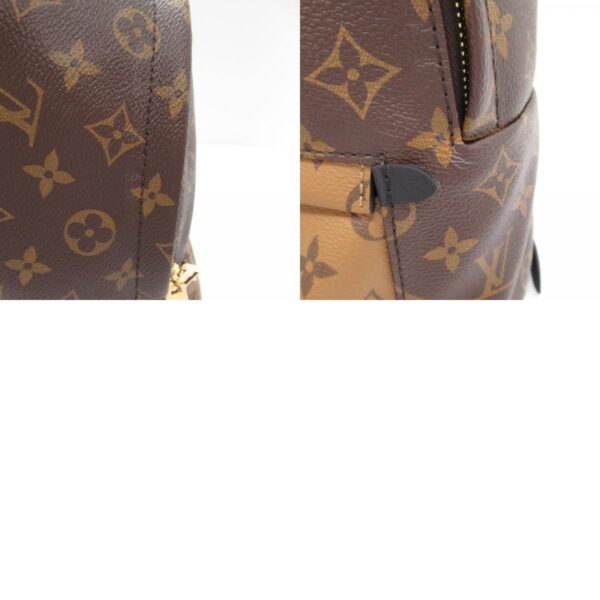 2101217990219 11c Louis Vuitton Palm Spring Monogram Rucksack Brown