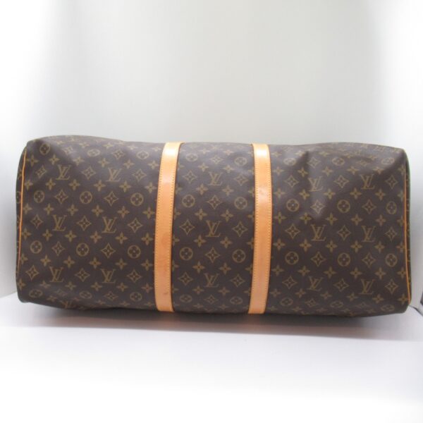 2101217999403 5 Louis Vuitton Keepall 60 Monogram Bag Brown