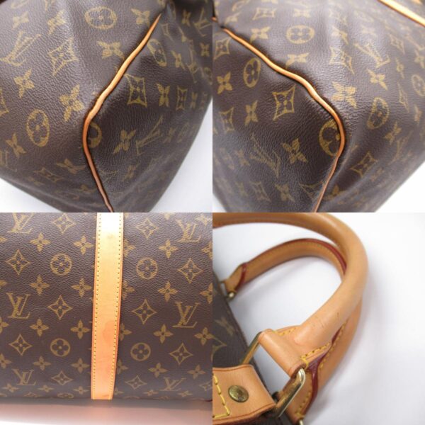 2101217999403 6c Louis Vuitton Keepall 60 Monogram Bag Brown