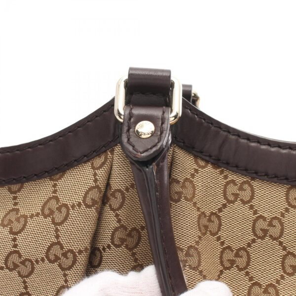 2101217999410 10 Gucci Sookie Gg Handbag Bag Brown