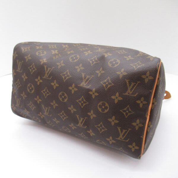 2101217999519 6 Louis Vuitton Speedy 30 Monogram Handbag Brown