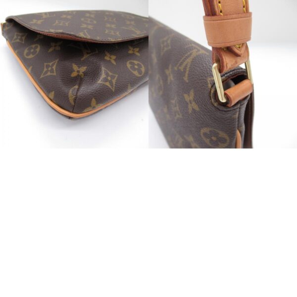 2101218019230 10c Louis Vuitton Musette Tango Monogram Short Shoulder Bag Brown