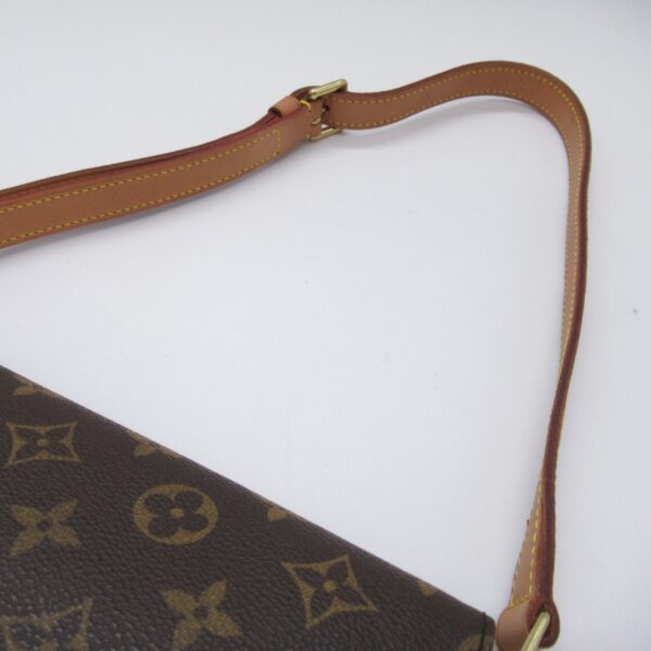 2101218019230 11 Louis Vuitton Musette Tango Monogram Short Shoulder Bag Brown