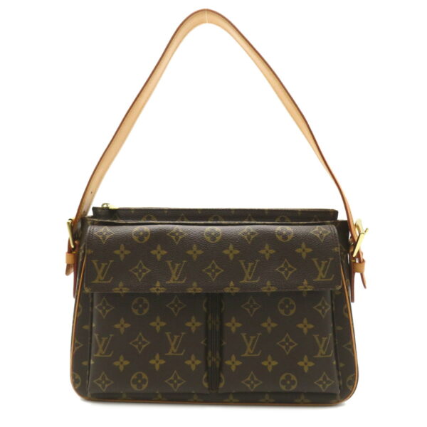 2101218019636 1 Louis Vuitton Viva City GM Monogram Shoulder Bag Brown