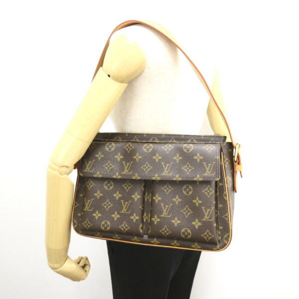 2101218019636 6 Louis Vuitton Viva City GM Monogram Shoulder Bag Brown