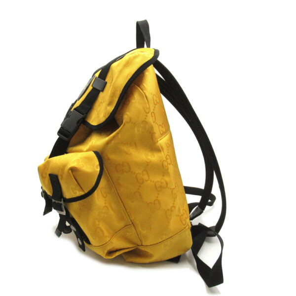 2101218035278 3 Gucci Off The Grid Nylon Rucksack Yellow