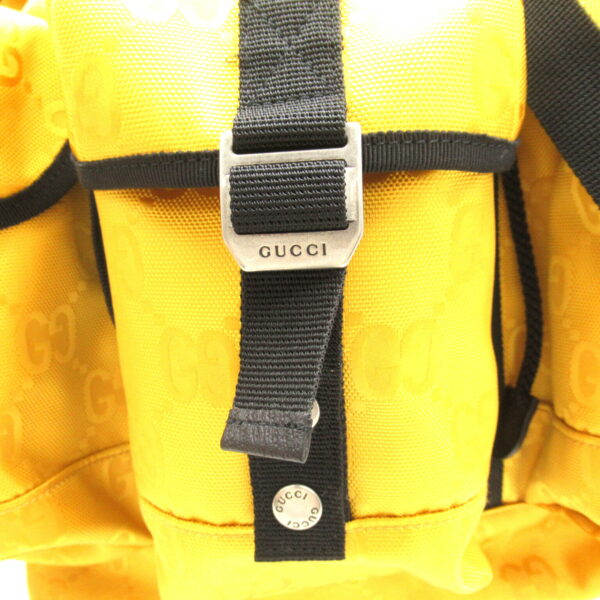 2101218035278 9 Gucci Off The Grid Nylon Rucksack Yellow