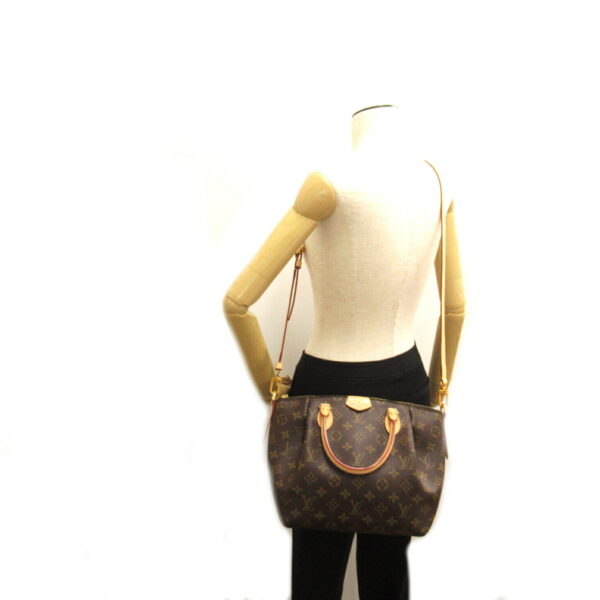 2101218036787 5 Louis Vuitton Turenne PM 2WAY Shoulder Bag Brown