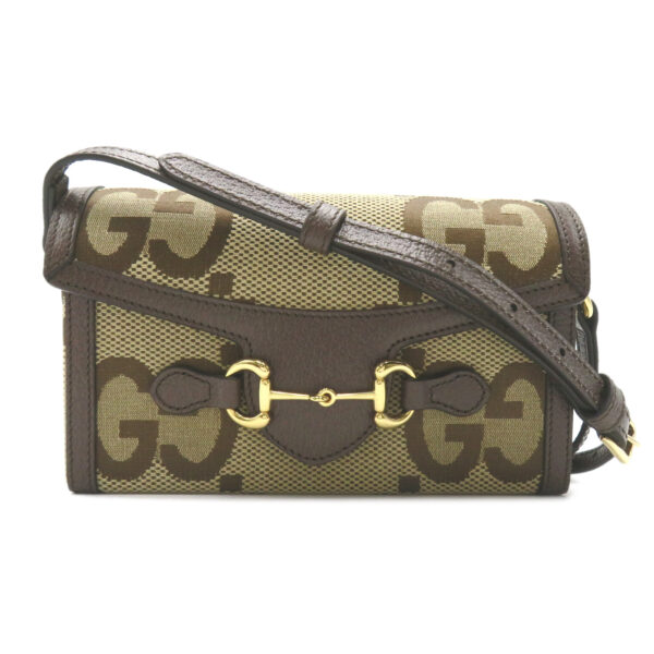 2101218038415 1 Gucci Horsebit 1955 Gg Shoulder Bag Beige