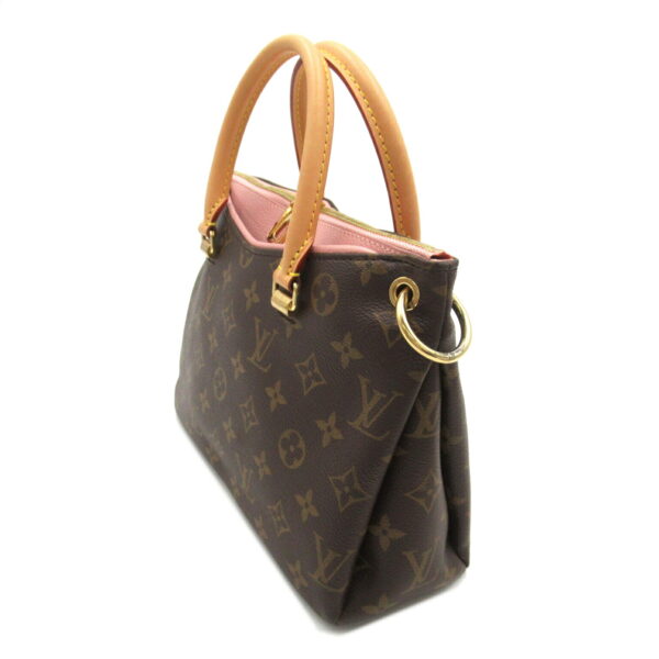 2101218038972 3 Louis Vuitton Pallas BB 2WAY Shoulder Bag Monogram Brown Pink