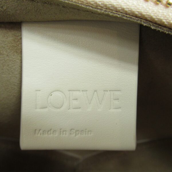 2101218039177 10 Loewe Puzzle Fold Calf Leather Shoulder Bag Beige