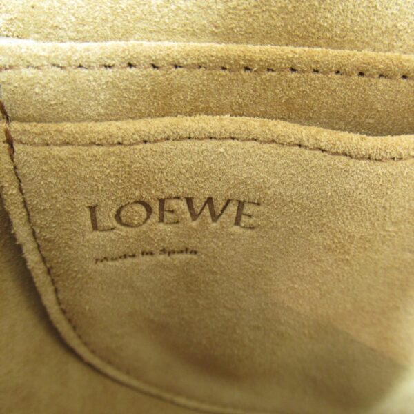 2101218039245 9 Loewe Mini Gate Dual Calf Leather Shoulder Bag Green Clay