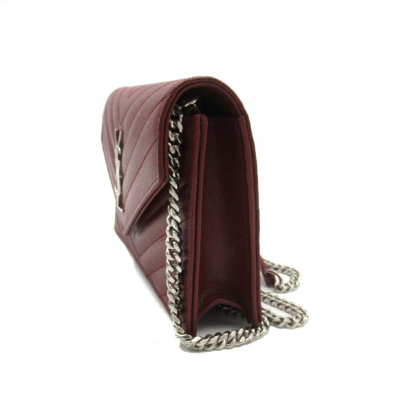 2101218043297 3 Yves Saint Laurent Chain Wallet Shoulder Bag Bordeaux