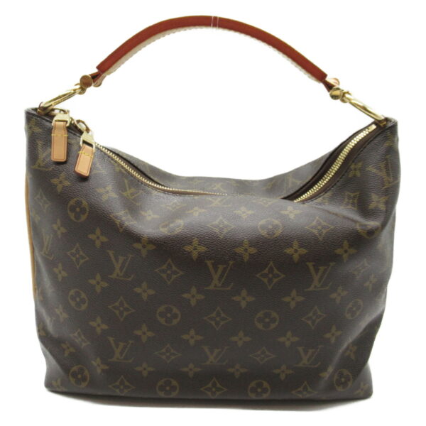 2101218055177 1 Louis Vuitton Sully PM Shoulder Bag Monogram Brown