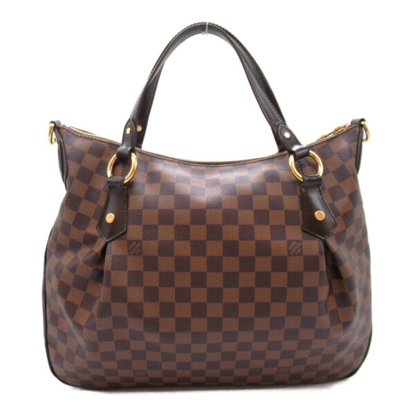 2101218055276 7 Louis Vuitton Evora MM 2WAY Shoulder Bag Damier Brown