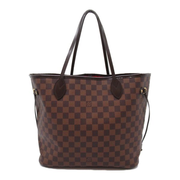 2101218055283 7 Louis Vuitton Neverfull MM Tote Bag Damier Brown