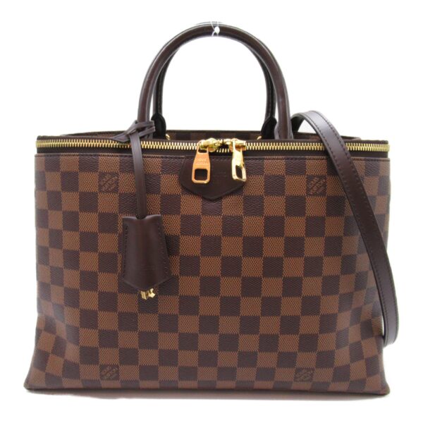 2101218055528 4 Louis Vuitton Brompton Shoulder Bag Damier Brown