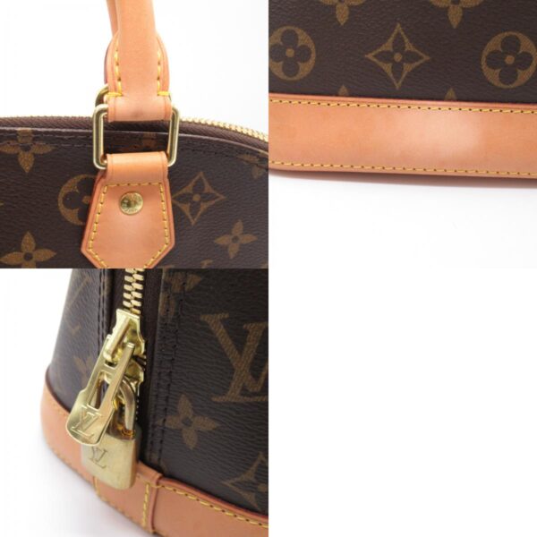 2101218055818 12c Louis Vuitton Alma PM Handbag Monogram Brown