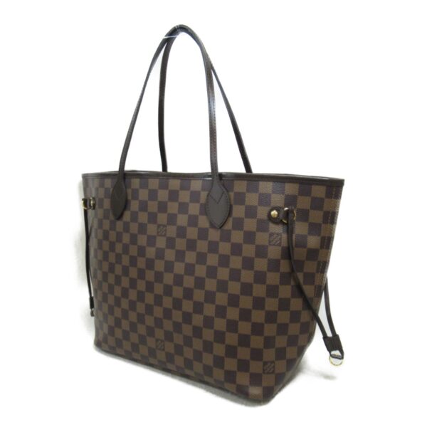 2101218055856 4 Louis Vuitton Neverfull MM Tote Bag Damier Brown