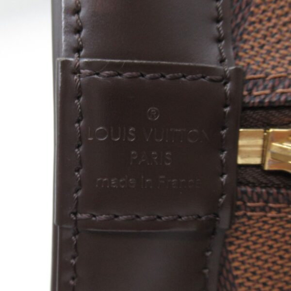 2101218056808 20 Louis Vuitton Alma Handbag Damier Brown