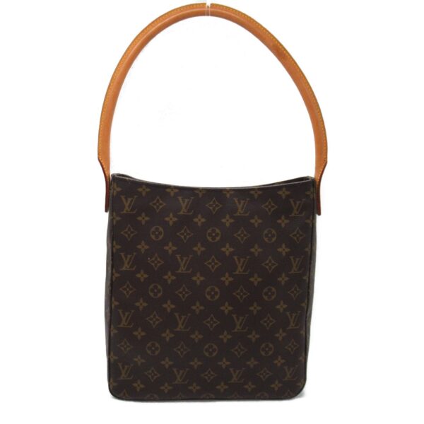 2101218057003 7 Louis Vuitton Looping Shoulder Bag Monogram Brown