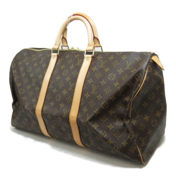 2101218057461 5 Louis Vuitton Keepall 50 Bag Monogram Brown