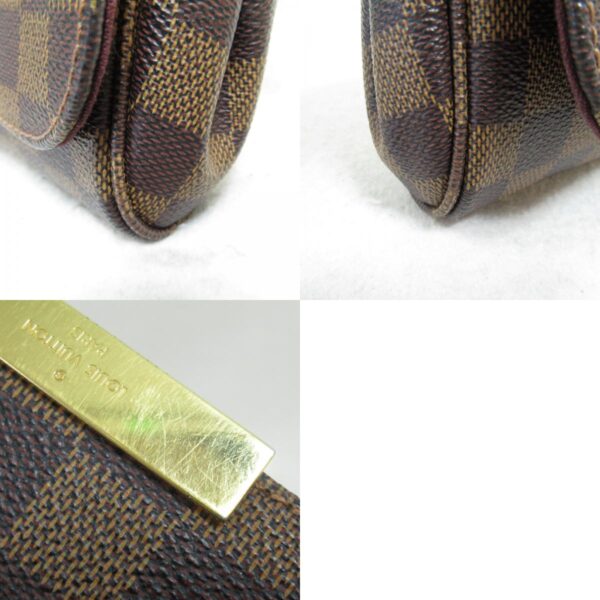 2101218057775 6c Louis Vuitton Favorite PM Damier Shoulder Bag Brown