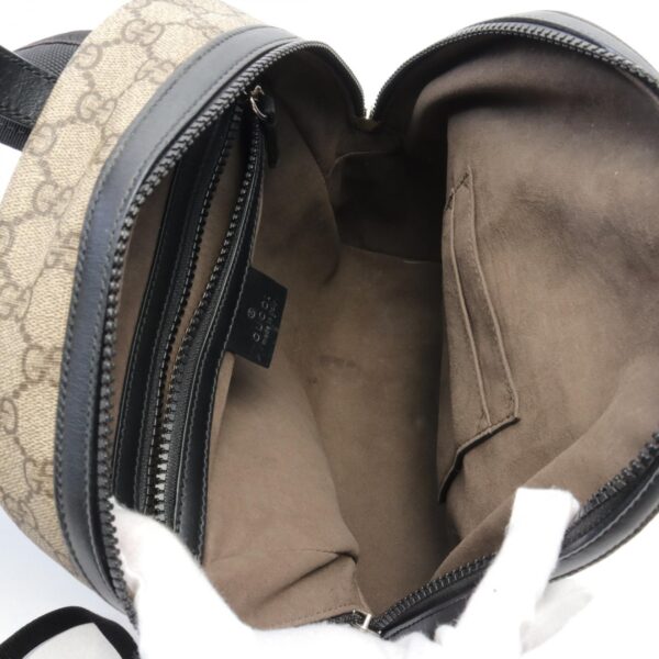 2101218057874 3 Gucci Gg Supreme Rucksack Bag Black