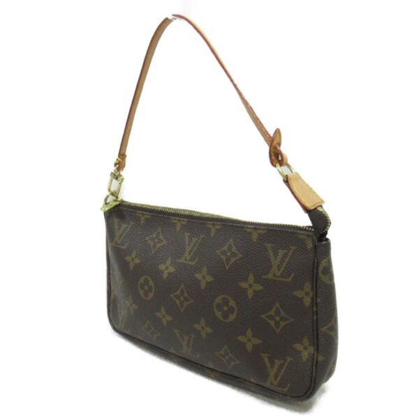 2101218058123 4 Louis Vuitton Pochette Monogram Accessory Pouch Brown