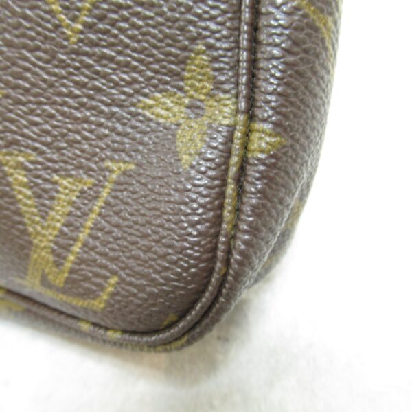 2101218058123 6 Louis Vuitton Pochette Monogram Accessory Pouch Brown