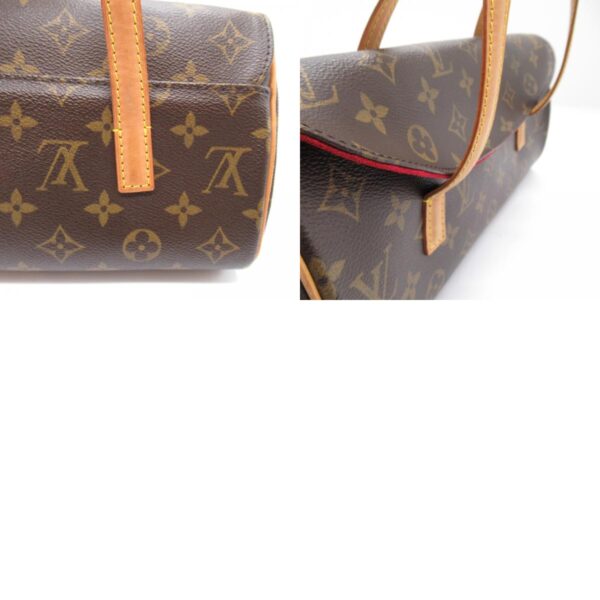 2101218058703 14c Louis Vuitton Sonatine Handbag Monogram Brown