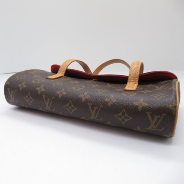 2101218058703 8 Louis Vuitton Sonatine Handbag Monogram Brown