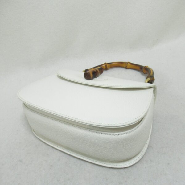 2101218058765 5 Gucci Bamboo Shoulder Bag White