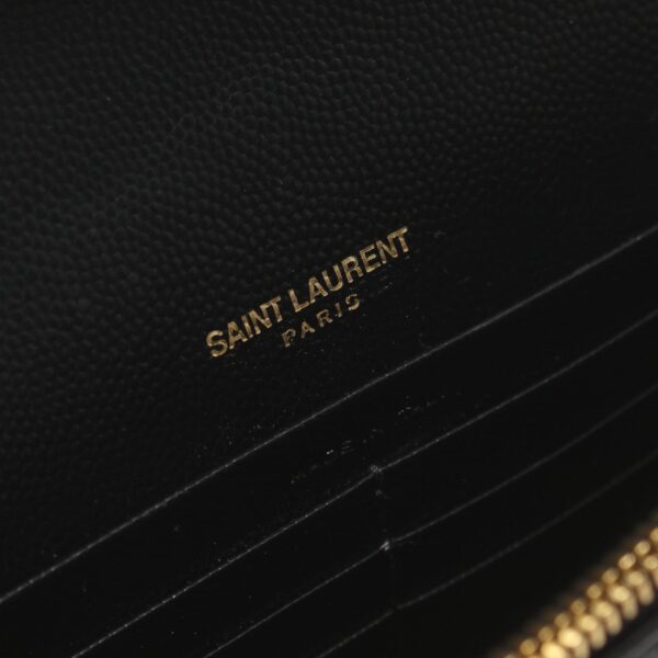 2101218059823 4 Yves Saint Laurent Cassandra Envelope Shoulder Bag Black