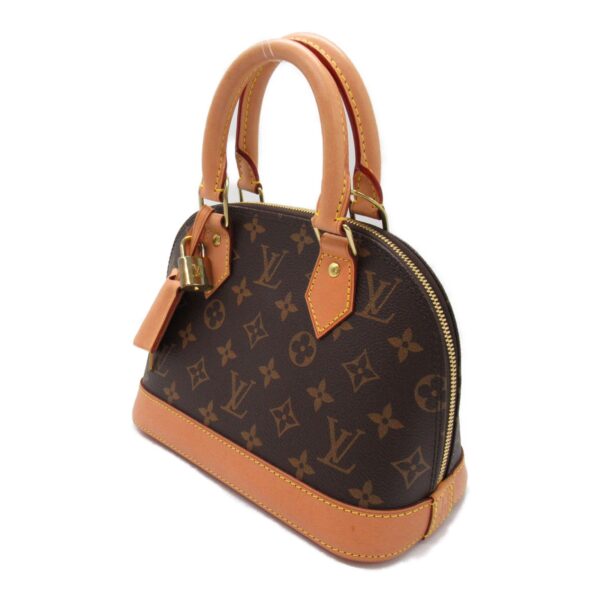 2101218060225 4 Louis Vuitton Alma BB 2WAY Shoulder Bag Monogram Brown