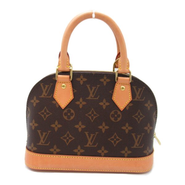 2101218060225 5 Louis Vuitton Alma BB 2WAY Shoulder Bag Monogram Brown