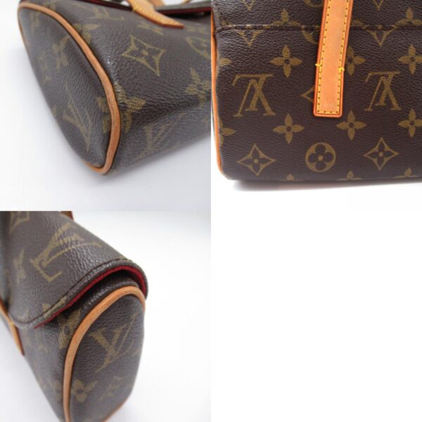 2101218060263 8c Louis Vuitton Sonatine Handbag Monogram Brown