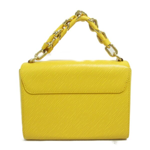 2101218060713 4 Louis Vuitton Twist MM 2WAY Shoulder Bag Epi Yellow