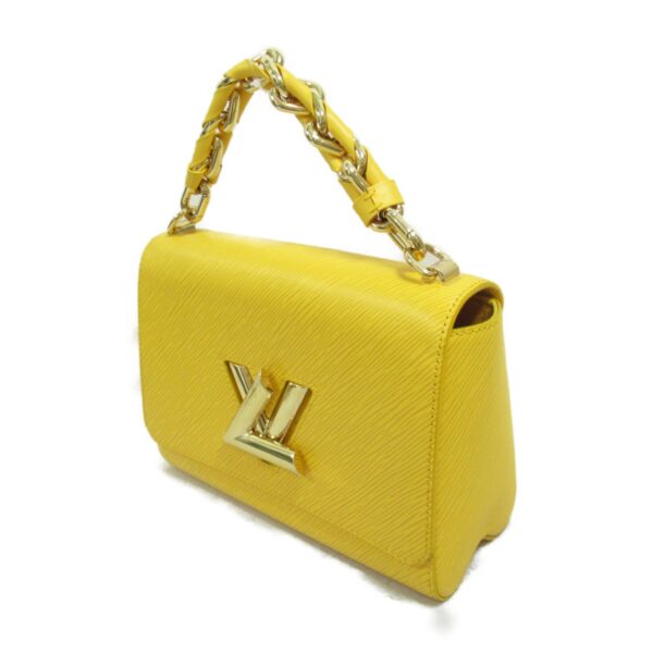 2101218060713 5 Louis Vuitton Twist MM 2WAY Shoulder Bag Epi Yellow