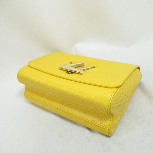 2101218060713 6 Louis Vuitton Twist MM 2WAY Shoulder Bag Epi Yellow