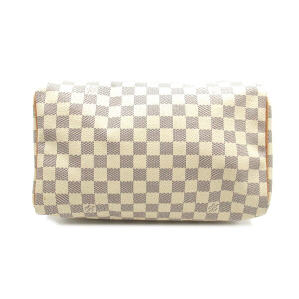 2101218066319 5 Louis Vuitton Speedy 30 Handbag Damier Azur White