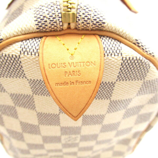 2101218066319 9 Louis Vuitton Speedy 30 Handbag Damier Azur White