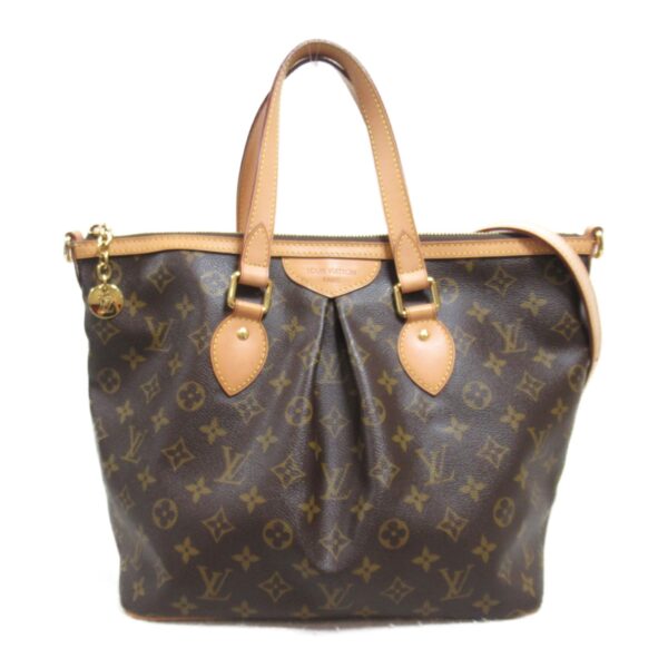 2101218066647 2 Louis Vuitton Palermo PM 2WAY Shoulder Bag Monogram Brown