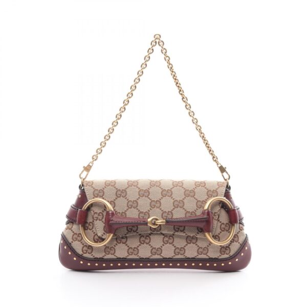 2101218071443 1 Gucci Horsebit Gg Handbag Bordeaux