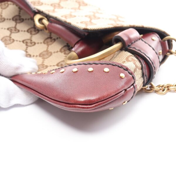 2101218071443 7 Gucci Horsebit Gg Handbag Bordeaux