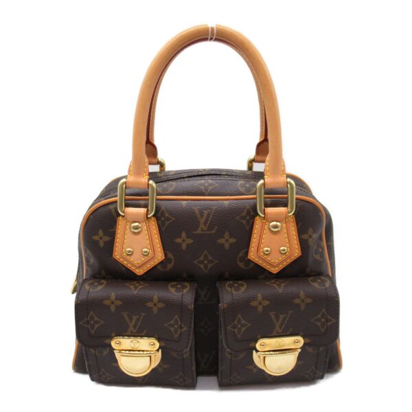 2101218073263 5 Louis Vuitton Manhattan PM Handbag Monogram Brown