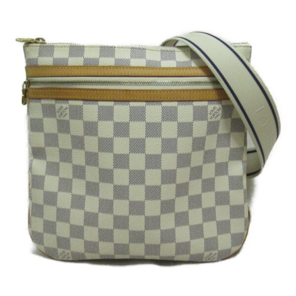 2101218073300 2 Louis Vuitton Pochette Bossfort Shoulder Bag Damier Azur Ivory