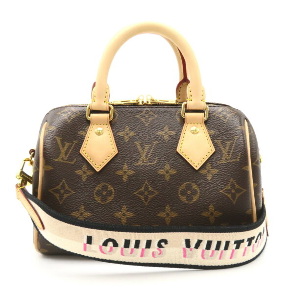 2101218073430 1 Louis Vuitton Speedy Bandouliere 20 2WAY Bag Brown