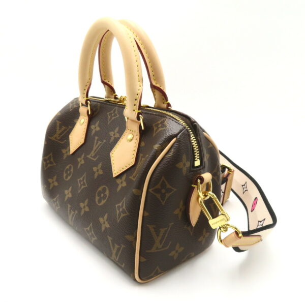 2101218073430 3 Louis Vuitton Speedy Bandouliere 20 2WAY Bag Brown