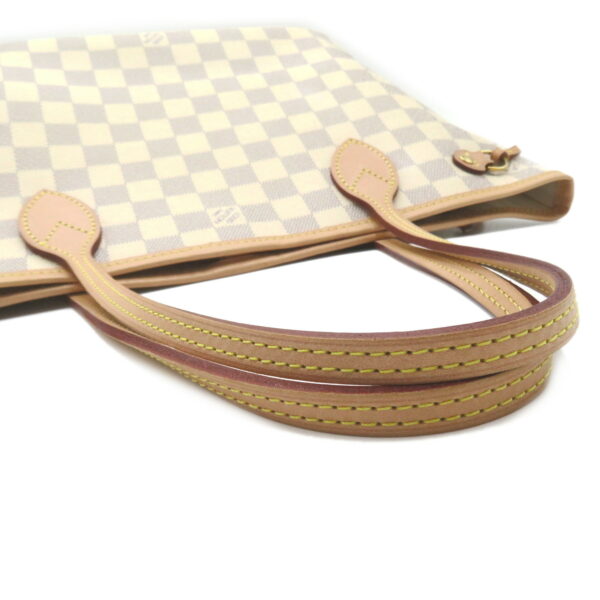 2101218086249 6 Louis Vuitton Neverfull PM Tote Bag Damier Azur White